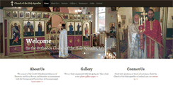 Desktop Screenshot of holy-apostles.org.uk